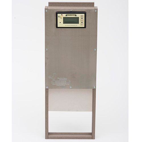 Automatic Chicken Door for Chicken Coop Room on Right – Solar